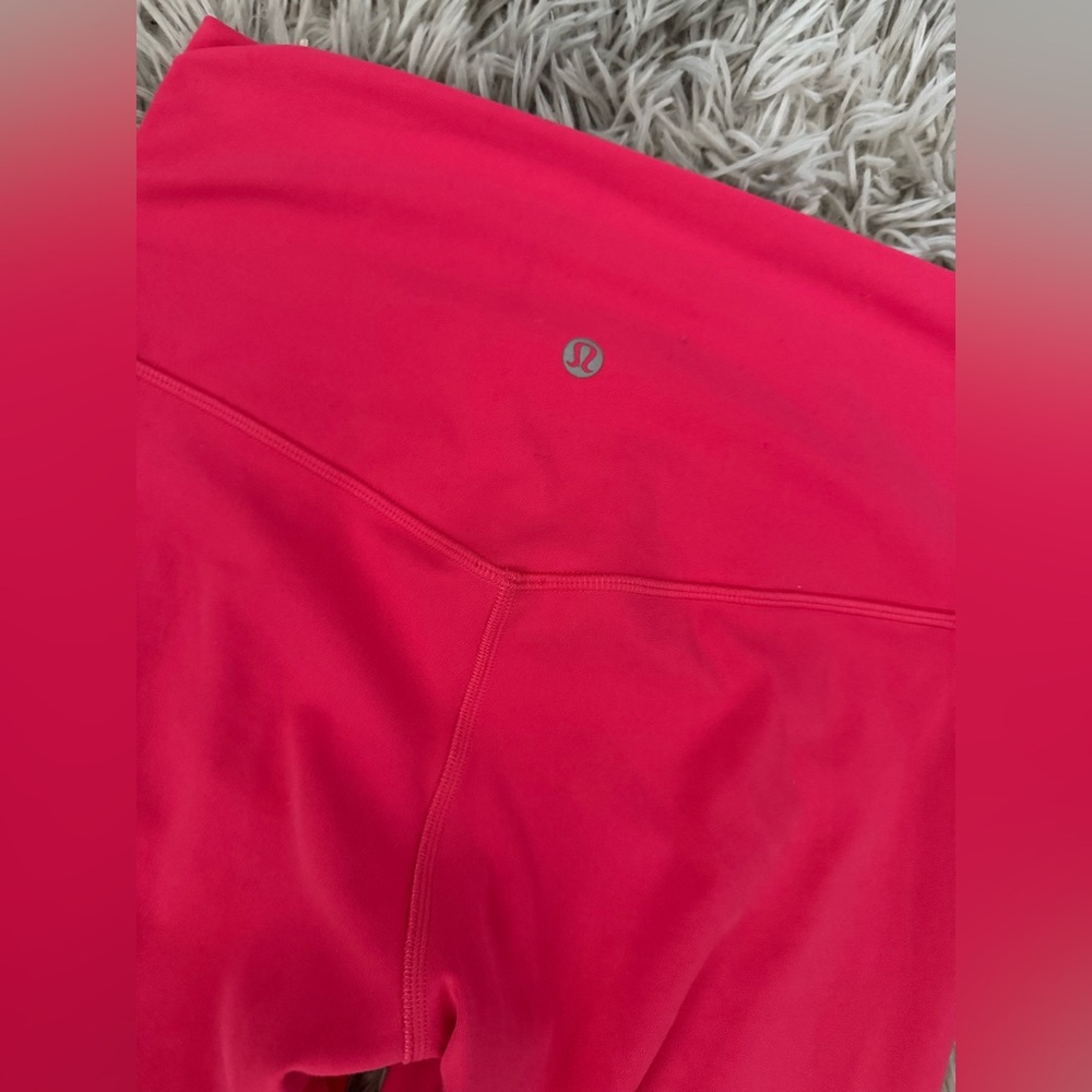 Lululemon Pink Leggings size 6 - Picture 3 of 8